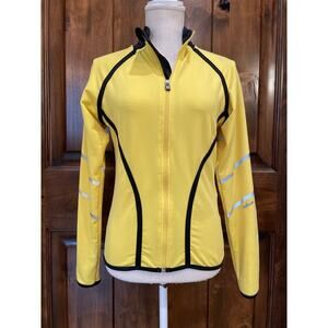 She beast Women’s Riding Jacket in yellow size medium.